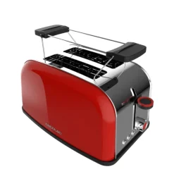 Tostador vertical Cecotec Toastin’ Time 850W diseño vintage ranura corta