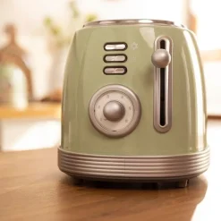 Tostadora vertical Cecotec Toast&Taste 800 Vintage Light 850W doble ranura