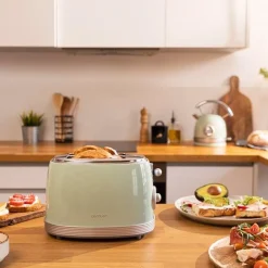 Tostadora vertical Cecotec Toast&Taste 800 Vintage Light 850W doble ranura