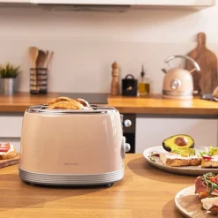 Tostadora vertical Cecotec Toast&Taste 800 Vintage Light 850W doble ranura