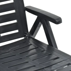 Tumbona Aitana plegable con respaldo reclinable 96x72x189 cm