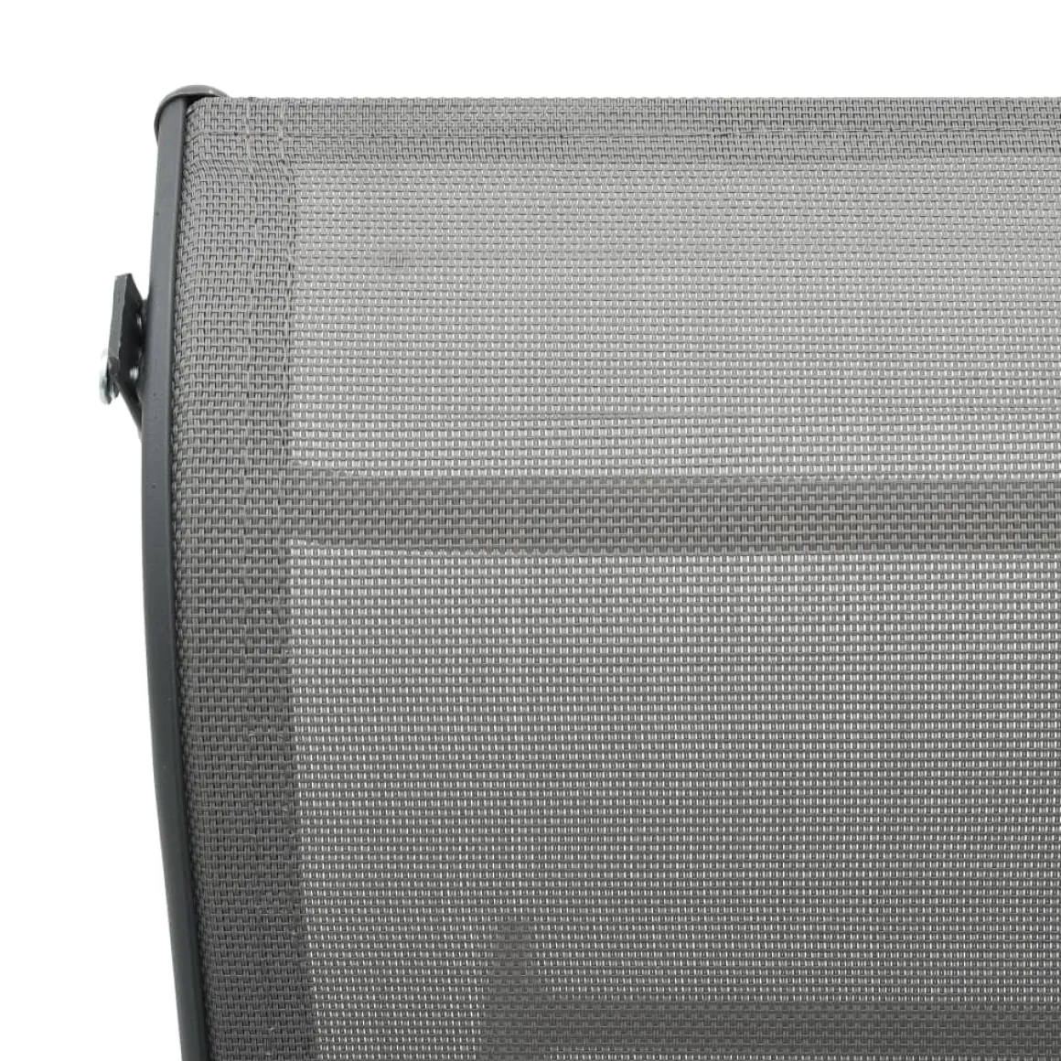 Tumbona Marina reclinable gris 36x200x65