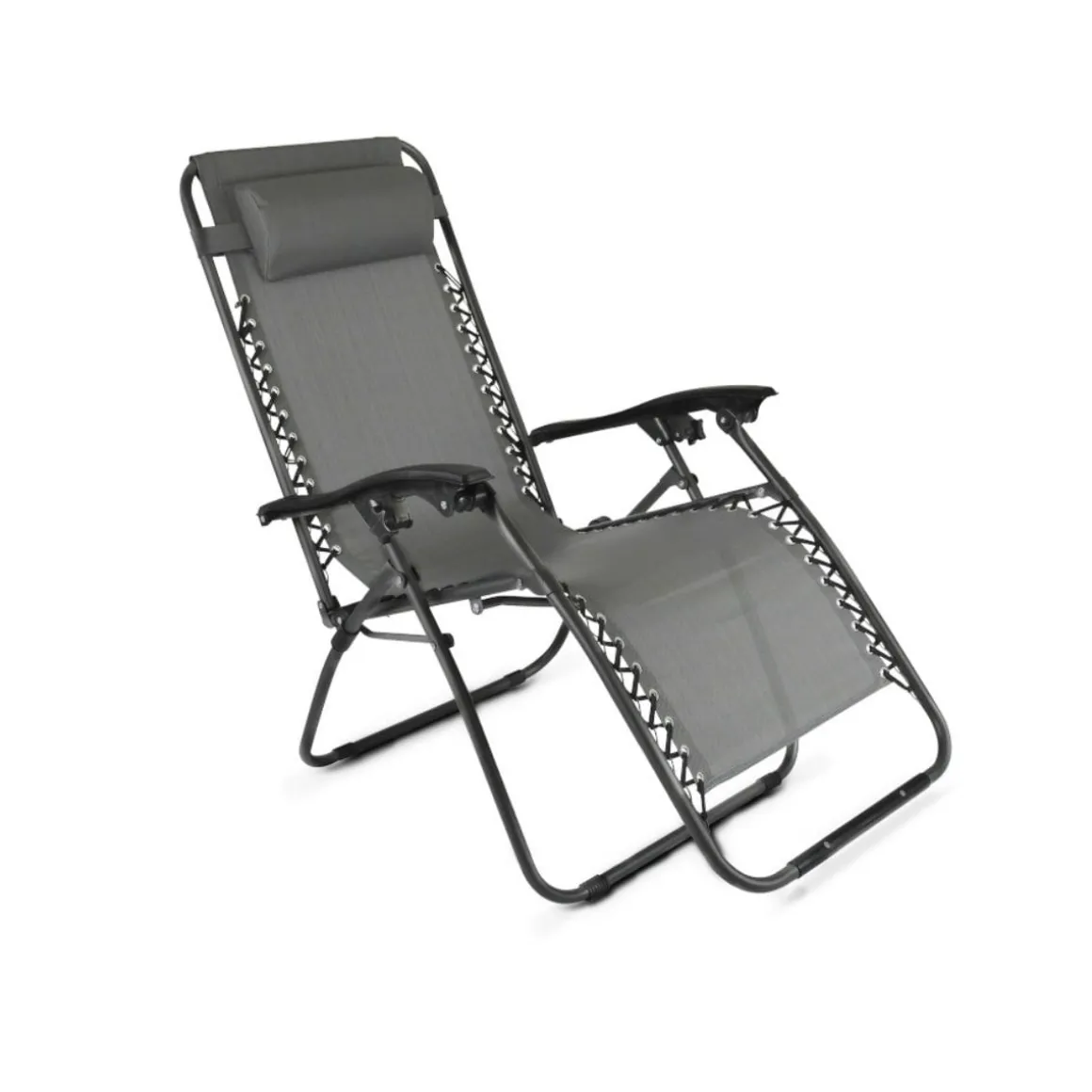 Tumbona relax Gravity reclinable con cojín 110x65x90 cm