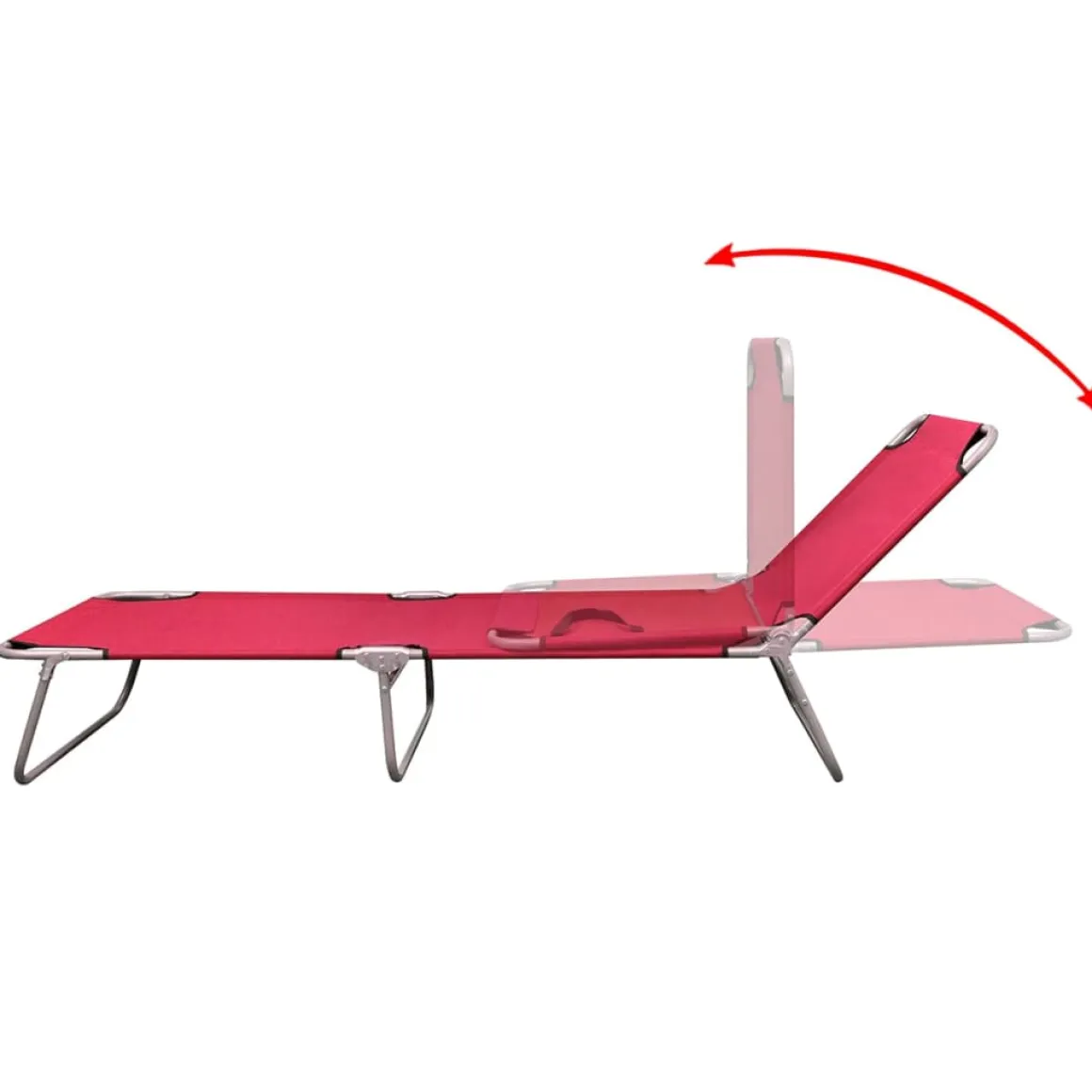 Tumbona relax Maldivas respaldo regulable 27x58x189 cm