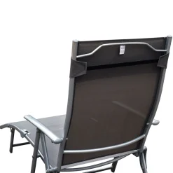 Tumbona Taití Outsunny respaldo ajustable 7 niveles 100,5x137x63,5 cm