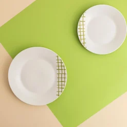 Vajilla Kansas Quid 18 piezas 6 servicios porcelana