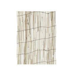 Valla de cañizo marrón 1x3 m