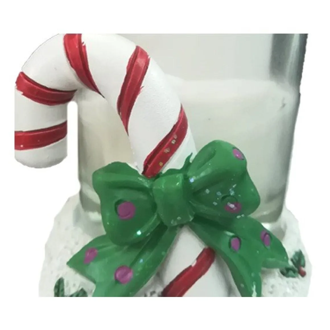 Vela bastón de Navidad