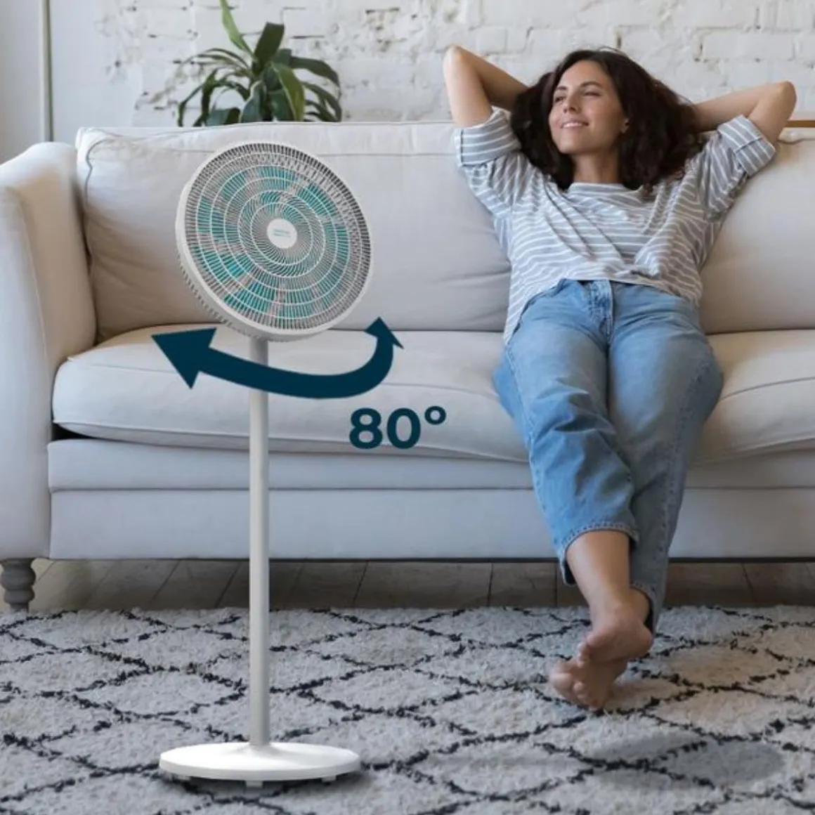 Ventilador 3 en 1 Cecotec EnergySilence 550 60W 3 alturas blanco