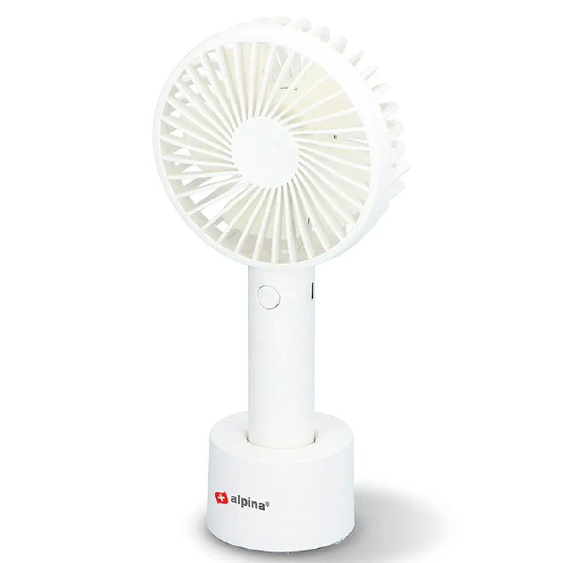 Ventilador de mano Alpina 3 velocidades blanco 22 cm