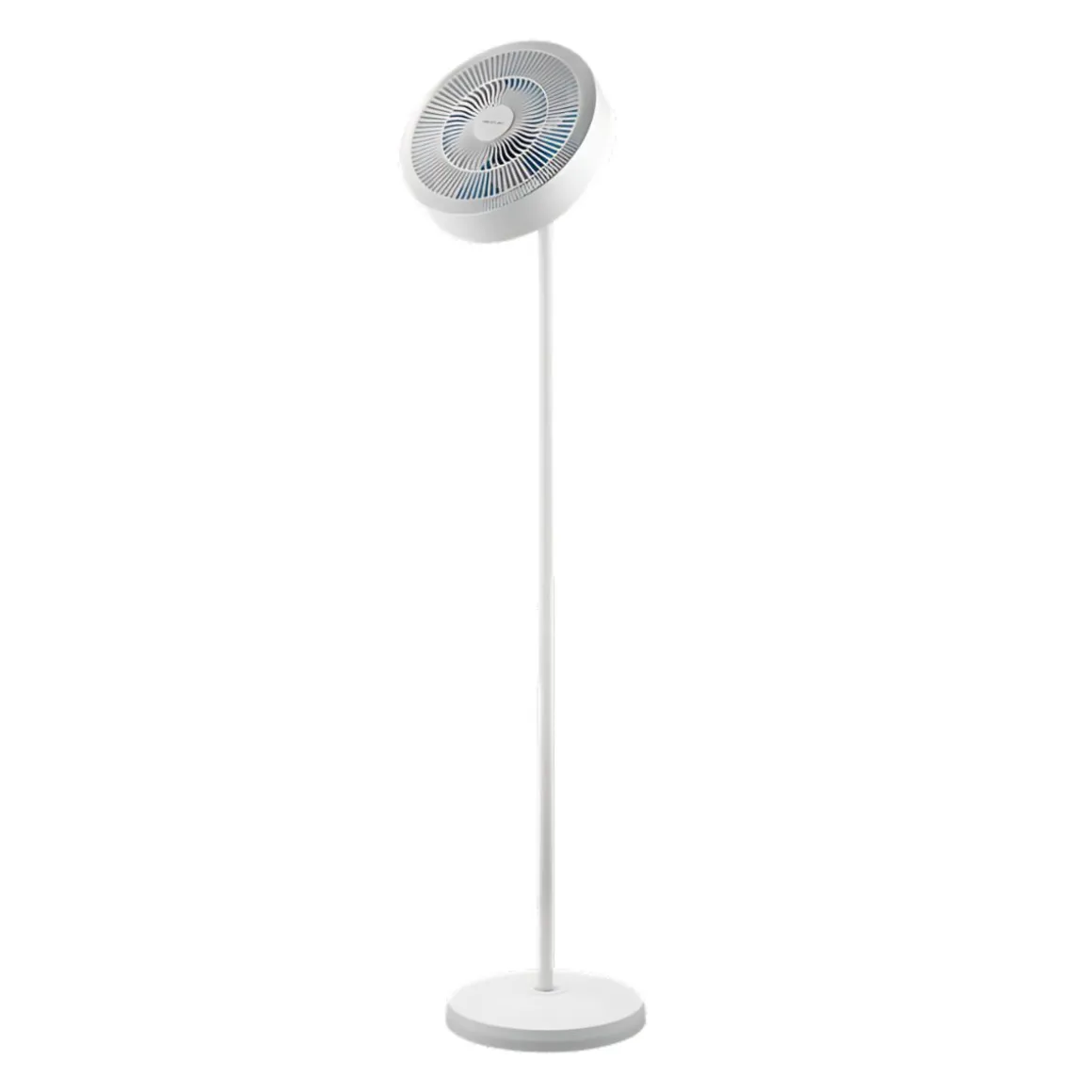 Ventilador de pie Cecotec EnergySilence FanLamp 36W aro de luz LED reversible blanco