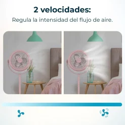 Ventilador de pie Cecotec EnergySilence 250 ClassicStyle 25W 3 aspas 2 velocidades