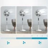 Ventilador de pie Cecotec Energysilence 1600 Moskito 65W antimosquitos mando a distancia blanco