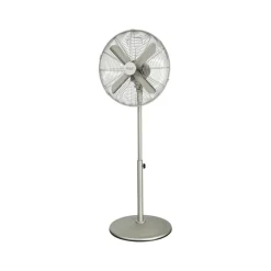 Ventilador de pie Cecotec EnergySilence 610 Steelstyle 50W 4 aspas plata