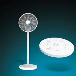 Ventilador de pie Cecotec EnergySilence 2600 Sunflower Portable 22W 3 en 1 blanco