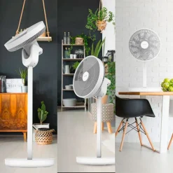 Ventilador de pie Cecotec EnergySilence 2600 Sunflower Portable 22W 3 en 1 blanco