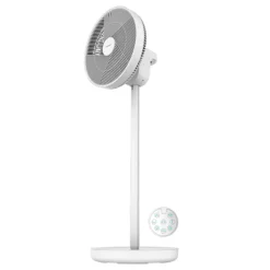 Ventilador de pie Cecotec EnergySilence 2600 Sunflower Portable 22W 3 en 1 blanco