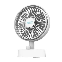 Ventilador de sobremesa Cecotec EnergySilence 2000 Portable Desk inclinación ajustable blanco Ø15 cm