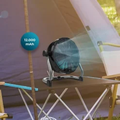Ventilador de suelo Cecotec ProIndustry Portable 3 aspas 9 velocidades negro Ø24,5 cm
