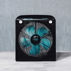 Ventilador de suelo Cecotec EnergySilence 6000 Power Box Black 50W 5 aspas 3 velocidades negro