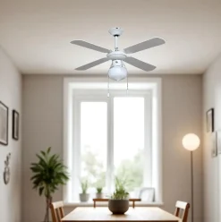 Ventilador de techo Algarve 50W 4 aspas blanco Ø106 cm