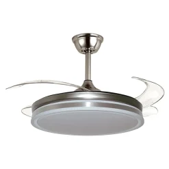 Ventilador de techo Asgard Bel Air 72W aspas retráctiles mando a distancia Ø108 cm