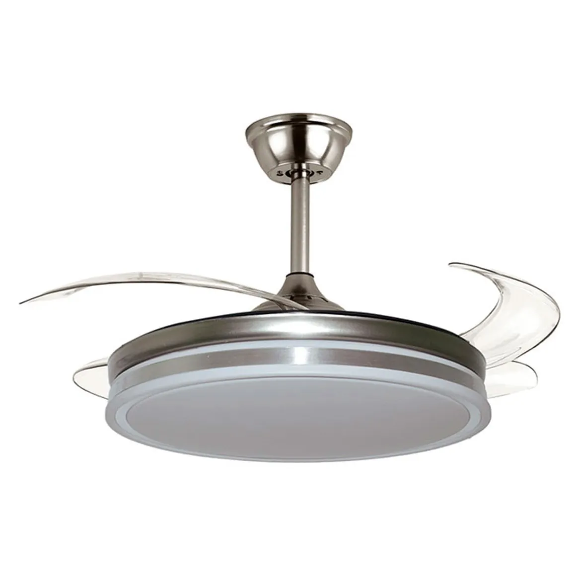 Ventilador de techo Asgard Bel Air 72W aspas retráctiles mando a distancia Ø108 cm