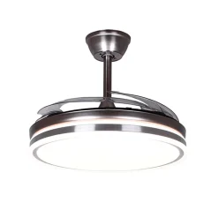 Ventilador de techo Asgard Bel Air 72W aspas retráctiles mando a distancia Ø108 cm