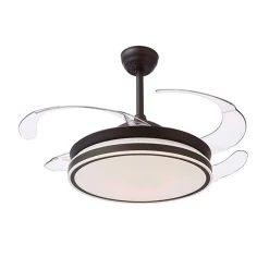 Ventilador de techo Asgard Bel Air 72W aspas retráctiles mando a distancia Ø108 cm