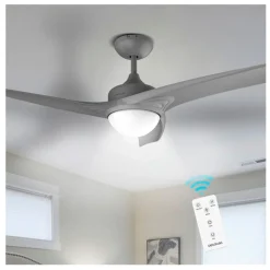 Ventilador de techo Cecotec EnergySilence 560 60W 3 velocidades gris Ø132x43 cm
