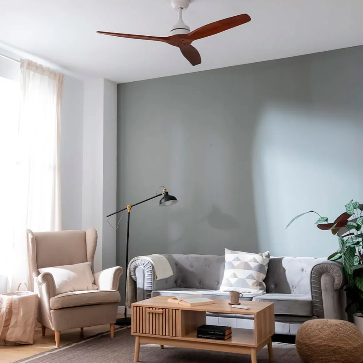 Ventilador de techo Cecotec EnergySilence Aero 5270 40W reversible Ø132 cm