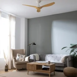 Ventilador de techo Cecotec EnergySilence Aero 5200 35W 3 aspas con mando a distancia Ø132 cm