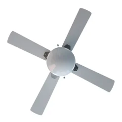 Ventilador de techo Cecotec EnergySilence Aero 450 50W 4 aspas reversibles blanco/gris