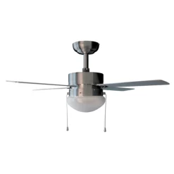 Ventilador de techo Cecotec EnergySilence Aero 450 50W 4 aspas reversibles blanco/gris