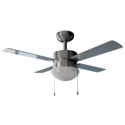 Ventilador de techo Cecotec EnergySilence Aero 450 50W 4 aspas reversibles blanco/gris