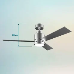 Ventilador de techo Cecotec EnergySilence Aero 4850 Style 30W 3 aspas mando a distancia