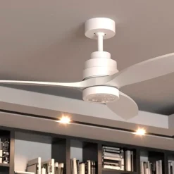 Ventilador De Techo Cecotec Energysilence Aero 5200 40w Blanco 132cm