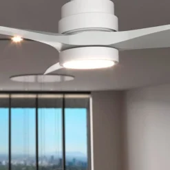 Ventilador De Techo Cecotec Energysilence Aero 5200 40w Blanco 132cm