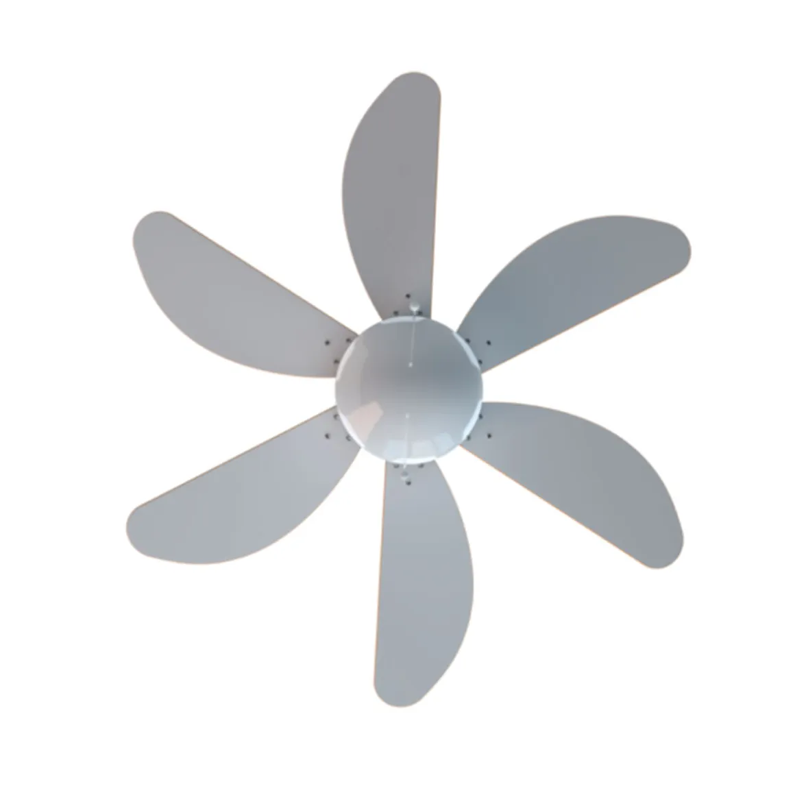 Ventilador de techo Cecotec EnergySilence Aero 350 50W 6 aspas reversibles blanco/marrón