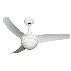 Ventilador de techo Cosmos Helios Home 50W 3 aspas con control remoto blanco Ø107 cm