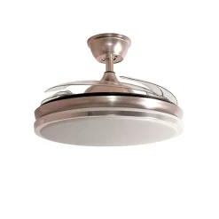 Ventilador de techo Dune Bel Air 72W aspas retráctiles mando a distancia Ø108 cm