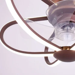 Ventilador de techo Jura Lumit LED 74W 5 aspas WiFi + mando Ø53,5 cm