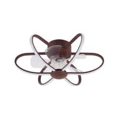 Ventilador de techo Jura Lumit LED 74W 5 aspas WiFi + mando Ø53,5 cm