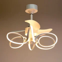 Ventilador de techo Karla Bel Air DC LED 65+65W blanco Ø60x53 cm