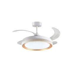Ventilador de techo Kigali Mini Bel Air 48W 4 aspas retráctiles Ø91 cm