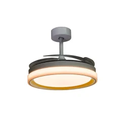 Ventilador de techo Kigali Mini Bel Air 48W 4 aspas retráctiles Ø91 cm
