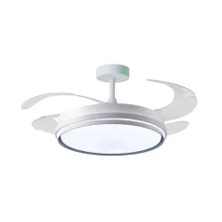 Ventilador de techo Kioto Bel Air 72W 4 aspas retráctiles Ø108 cm