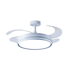 Ventilador de techo Kioto Bel Air 72W 4 aspas retráctiles Ø108 cm