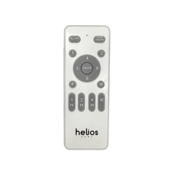 Ventilador de techo Milos 70W 3 aspas con mando a distancia negro Ø121 cm
