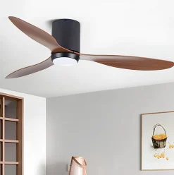Ventilador de techo Mistral Bel Air 48W 3 aspas con luz LED Ø130 cm